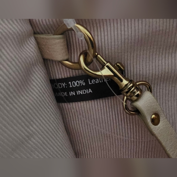 Margot New York Jamee Suede Tote w/ Interior Bag Very Roomy Double Handle NWT - Picture 7 of 8